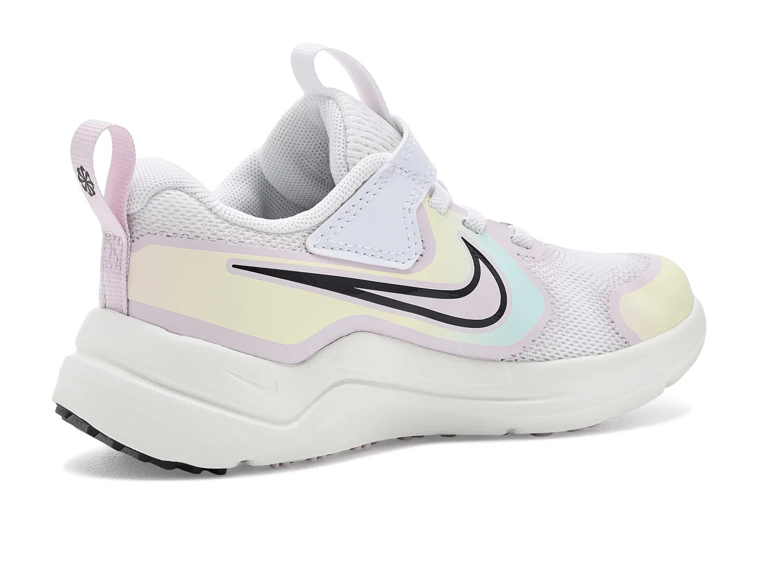 Кроссовки Cosmic Runner SE 2 (для маленьких детей) Nike Kids, White/Black/Bleached Lilac/Sail — фото 4