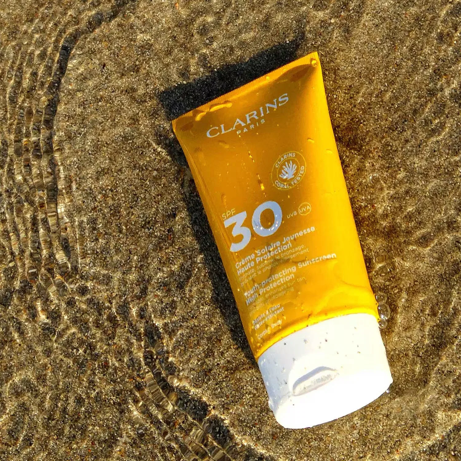 Крем для тела солнцезащитный SPF 30 с комплексом Solar Protect, 150 мл, CLARINS — фото 4