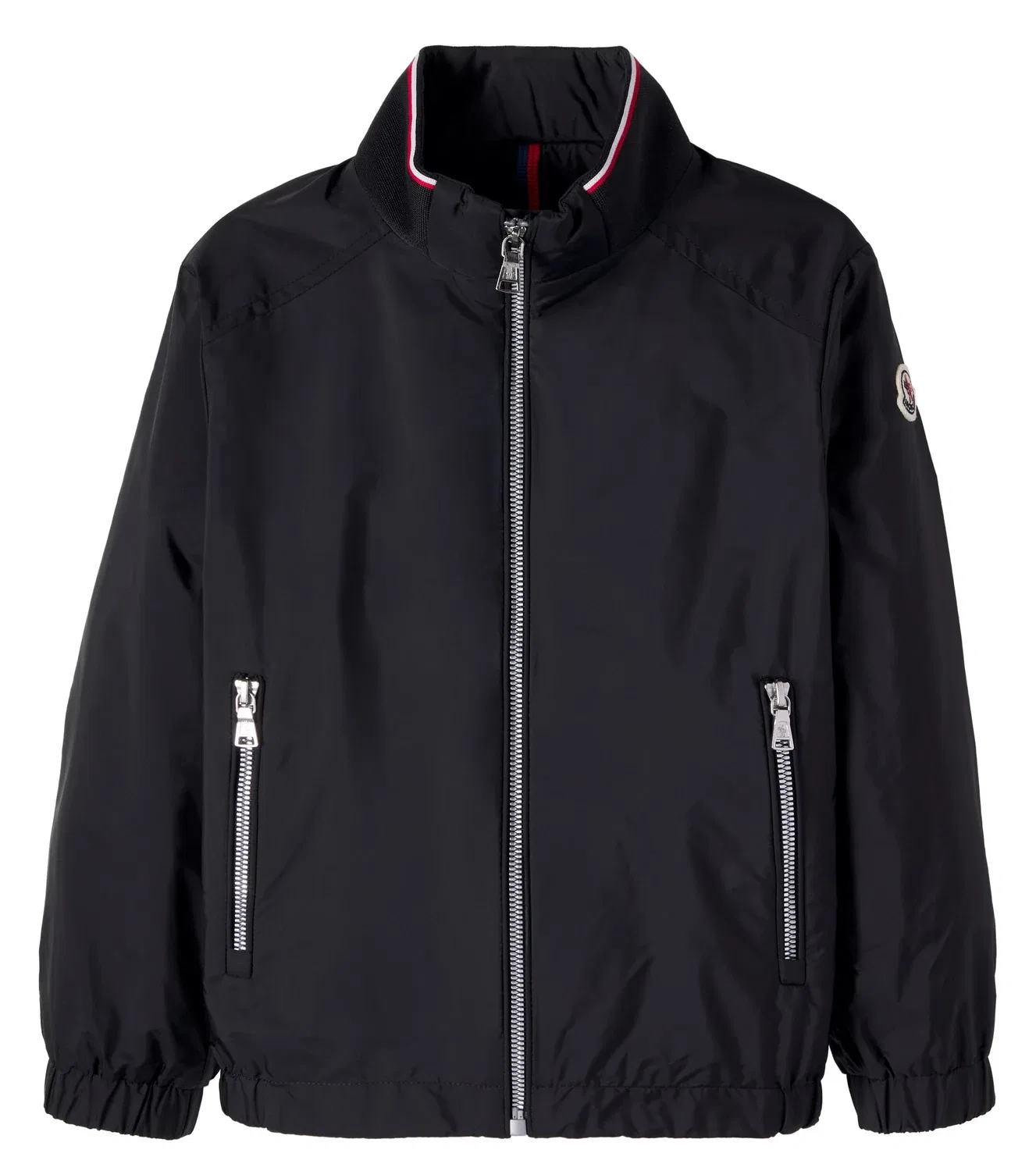 Легкая куртка с молнией Hilmi technical Moncler Enfant, черный