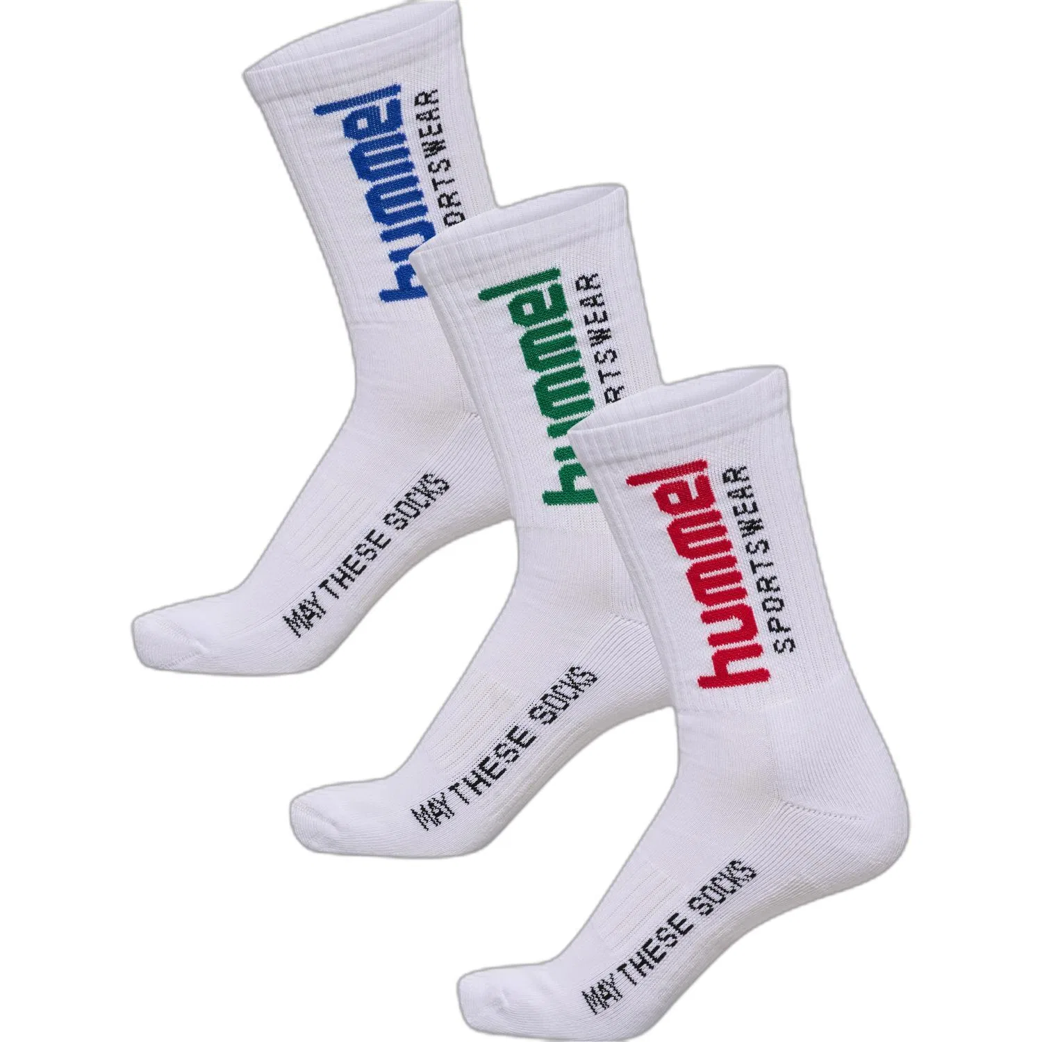 Детские носки с логотипом Hummel Big, Hummel, Weiß