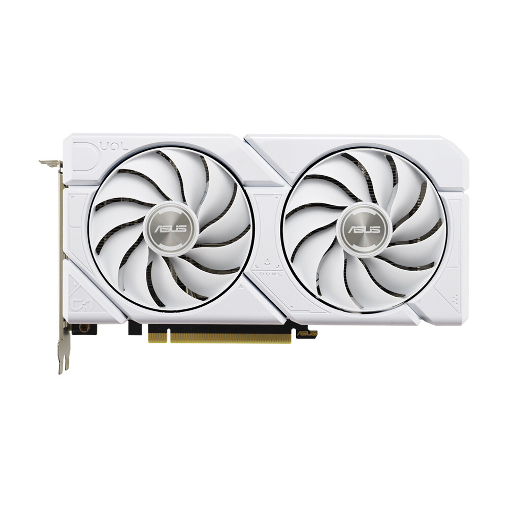 

Видеокарта ASUS Dual GeForce RTX 4070 EVO White OC Edition, 12 ГБ, белый