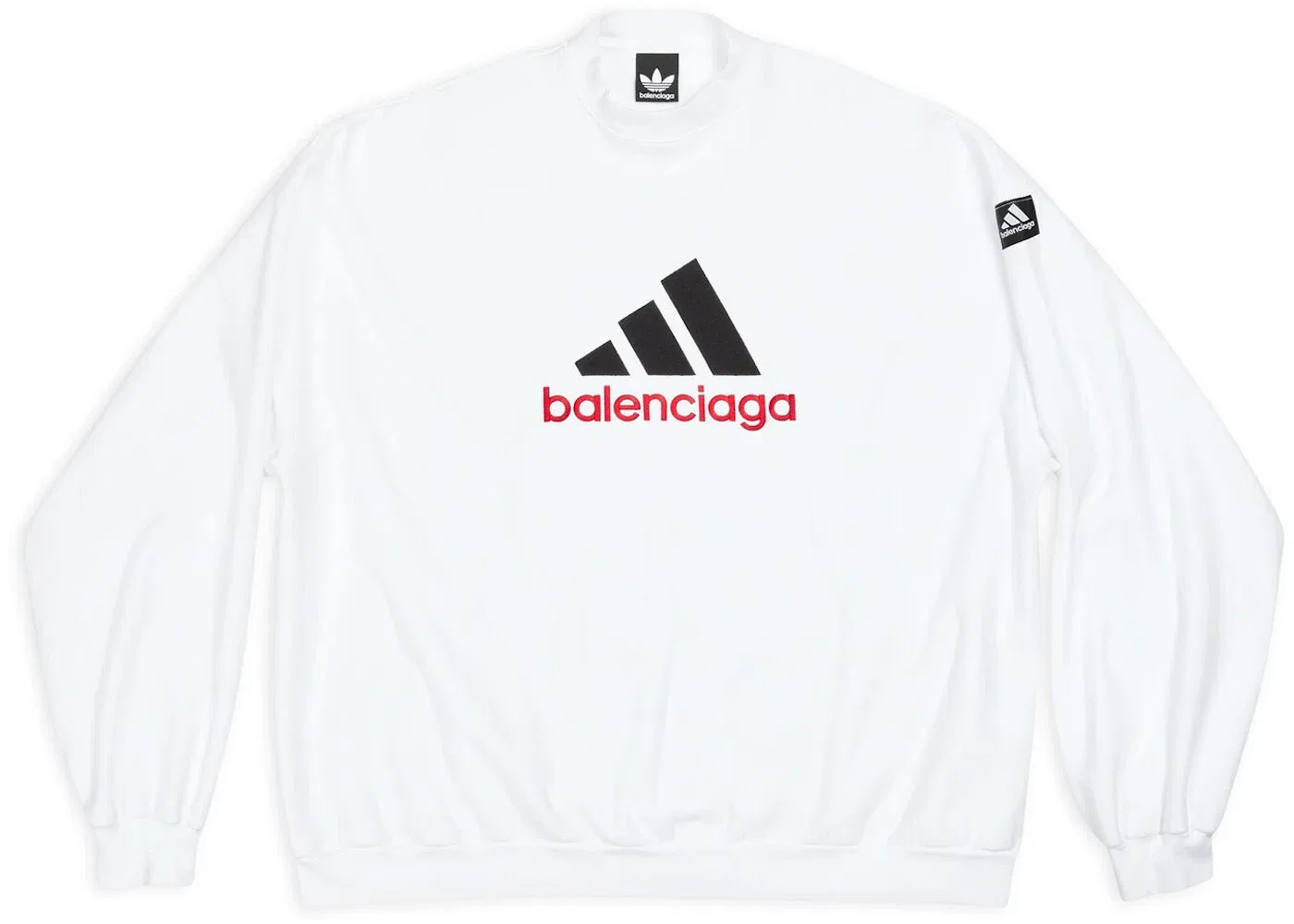 Мужской оверсайз-свитшот Oversized Balenciaga, White
