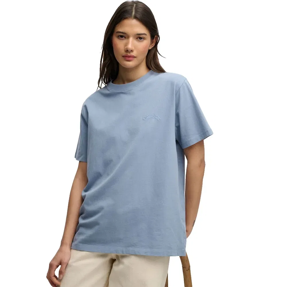 Женская футболка свободного кроя Essential Logo Loose Fit Superdry, Blue — фото 4