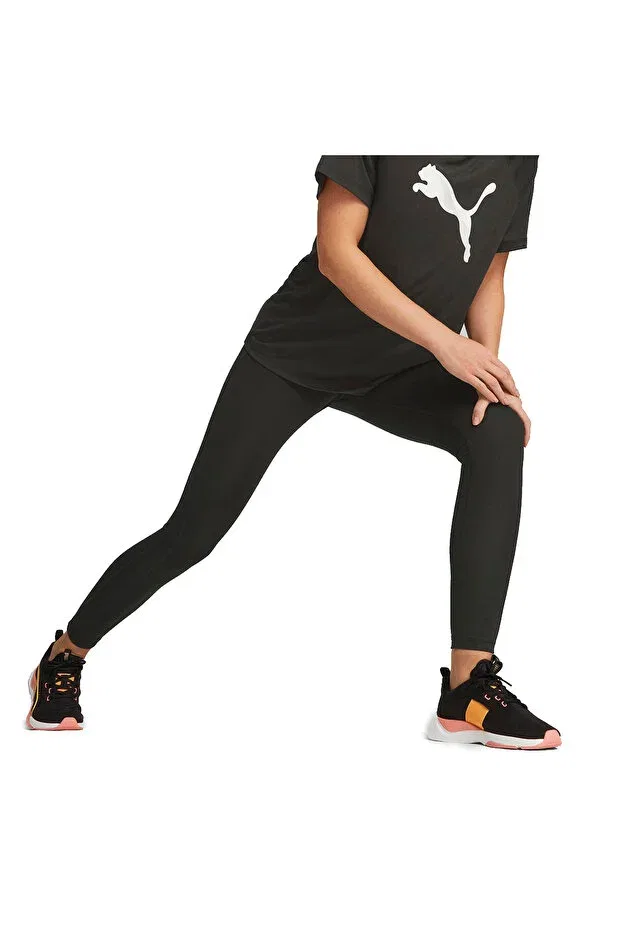 Детские леггинсы для девочек скинни Puma, Black