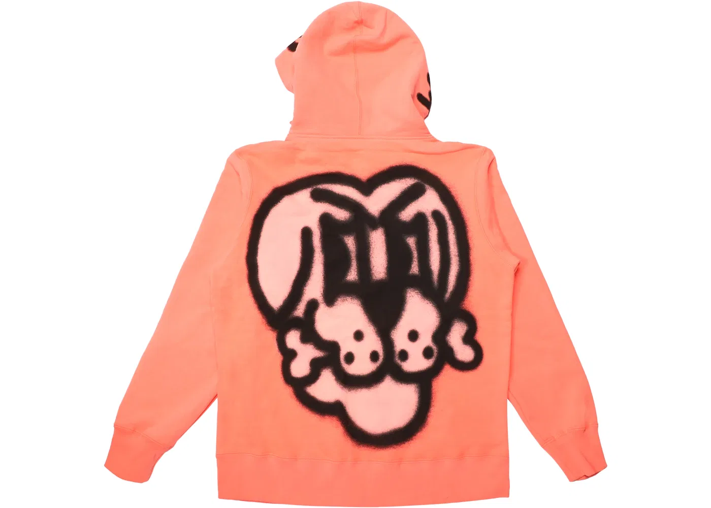 Мужской свитшот на молнии Supreme Sweatshirt, Flourescent Pink