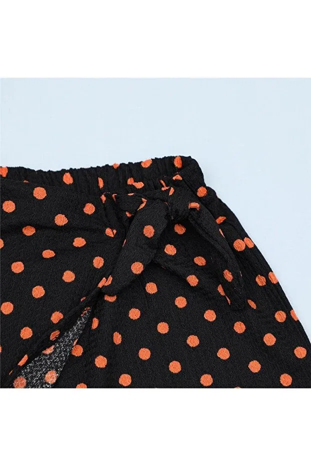 Детские шорты для девочек с принтом Beachwear Wanex, Orange — фото 2