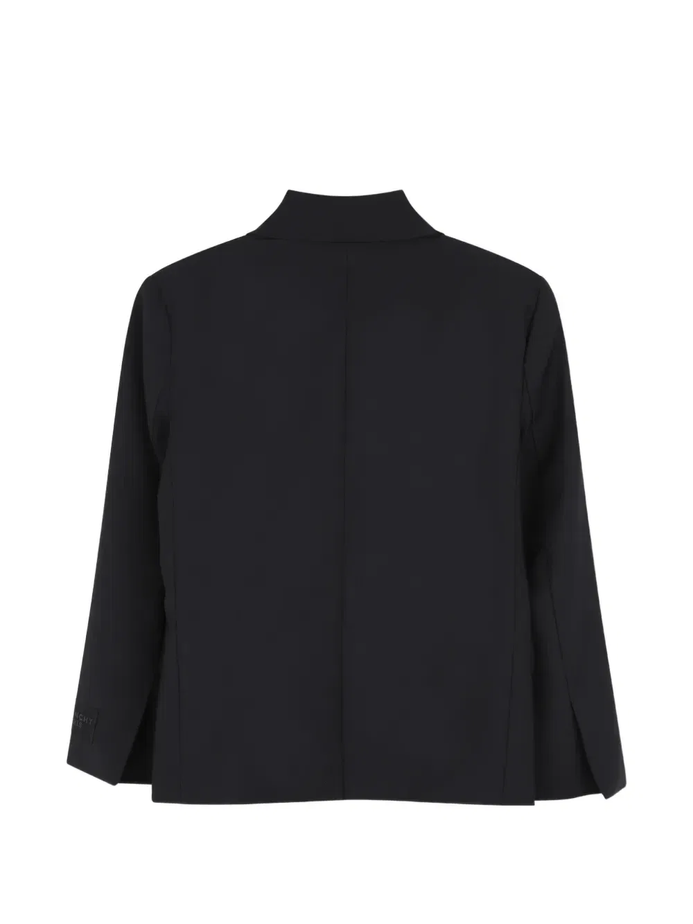 Однобортная куртка с логотипом-нашивкой Givenchy Kids, черный — фото 2