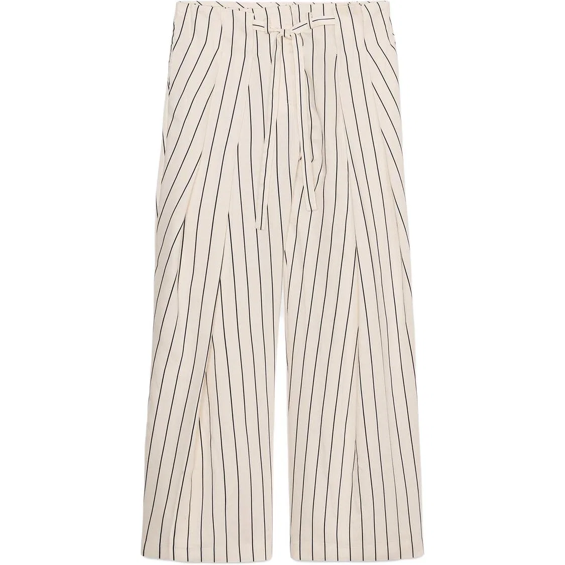 Женские брюки свободного кроя Nude/Sea Blue ZARA, Nude/Sea Blue
