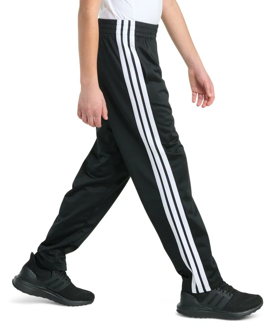 Детские спортивные штаны для мальчиков с логотипом adidas, Black — фото 2