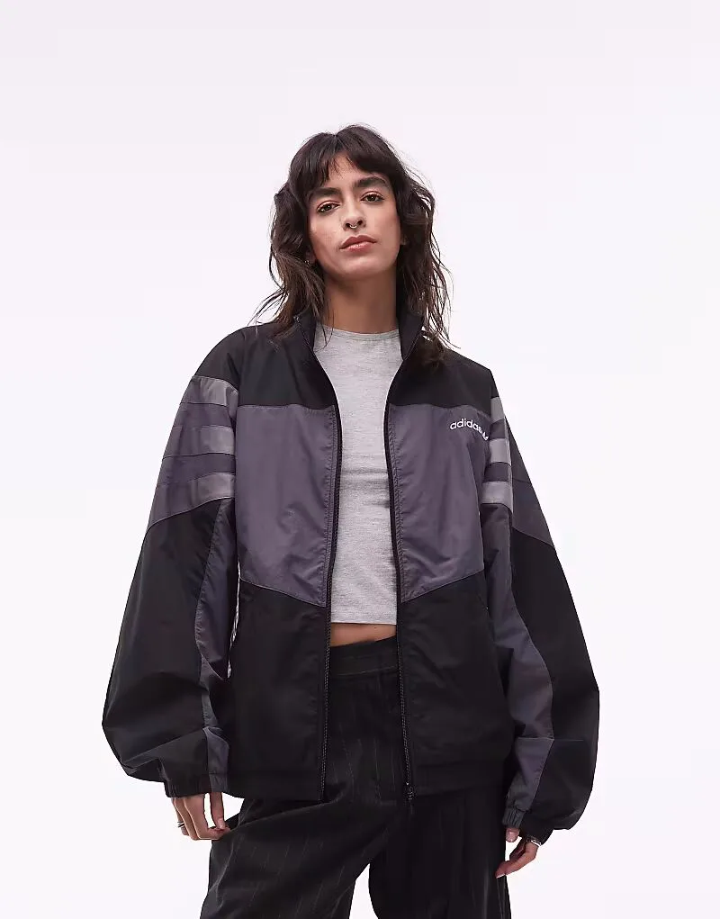 Спортивная куртка Adidas Originals Santiago черного цвета