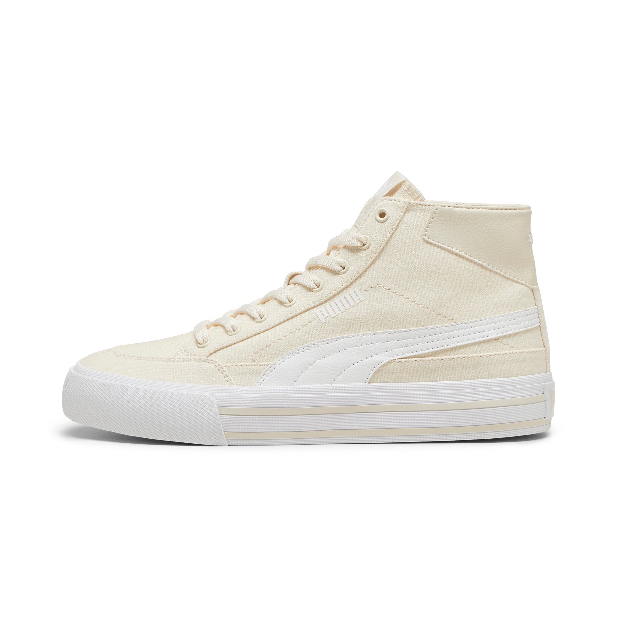 

Кроссовки PUMA Men's Court Classic Formstrip Mid, цвет alpine snow/white