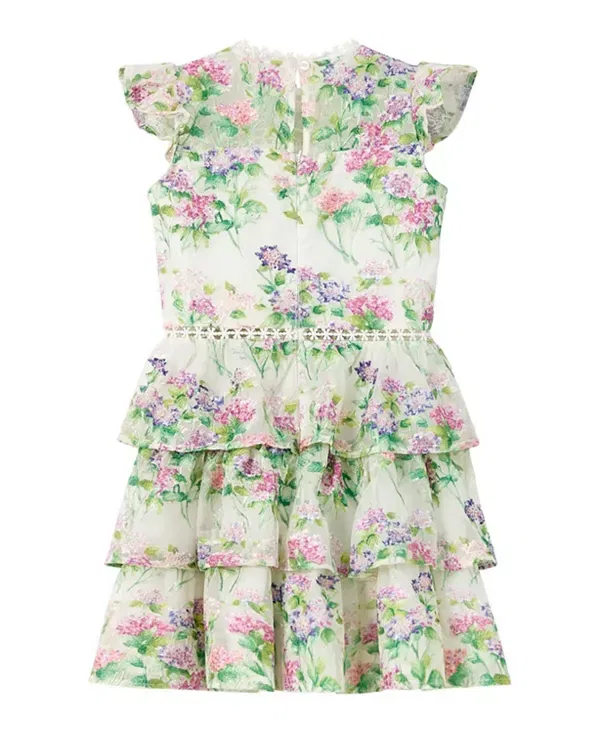 Детское платье для девочек с вышивкой Clementine Marlo Kids, Floral — фото 2