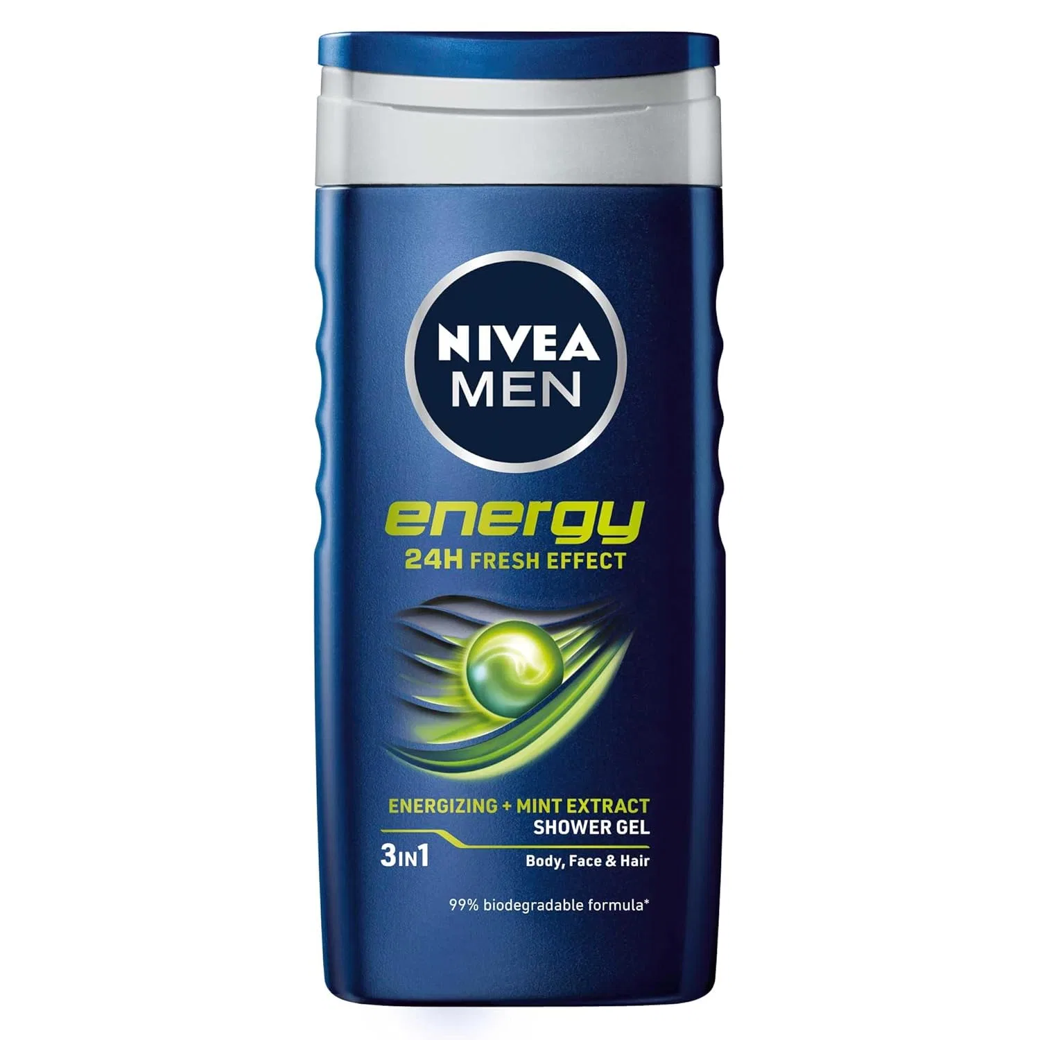 Гель для душа Energy Shower Gel, набор 6 шт., 250 мл, NIVEA