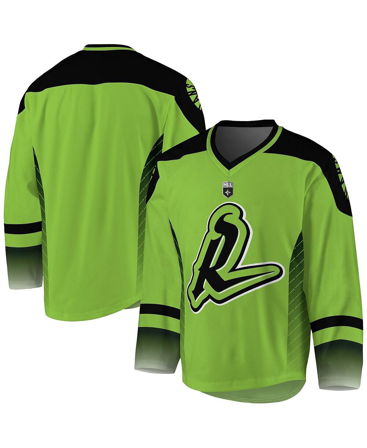 

Мужская зелено-черная копия джерси saskatchewan rush ADPRO Sports, мульти