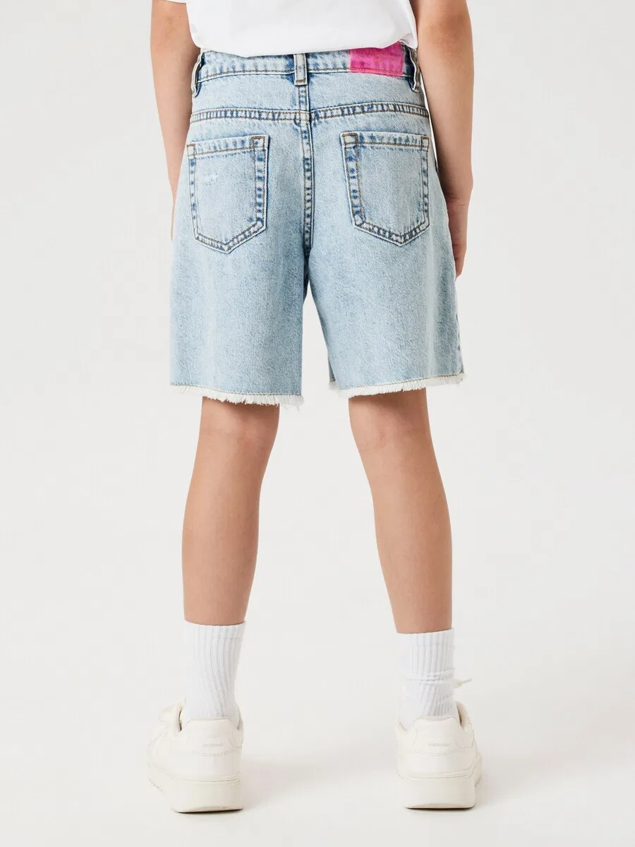 Джинсы NAME IT Wide leg Jeans 'NKFBella' синего цвета — фото 4