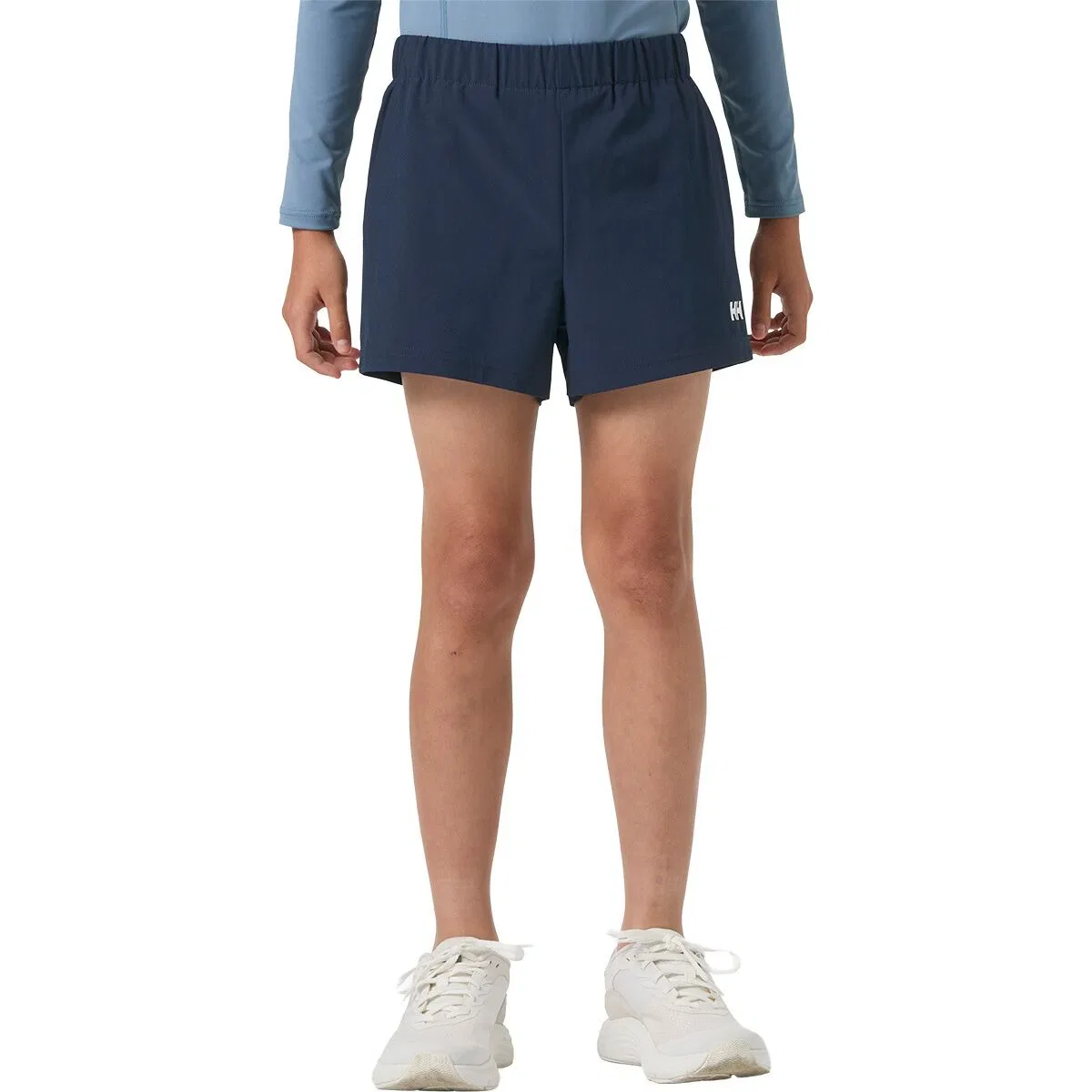 Детские шорты для девочек с четырехсторонней растяжкой Thalia 2.0 Short Helly Hansen, темно-синий