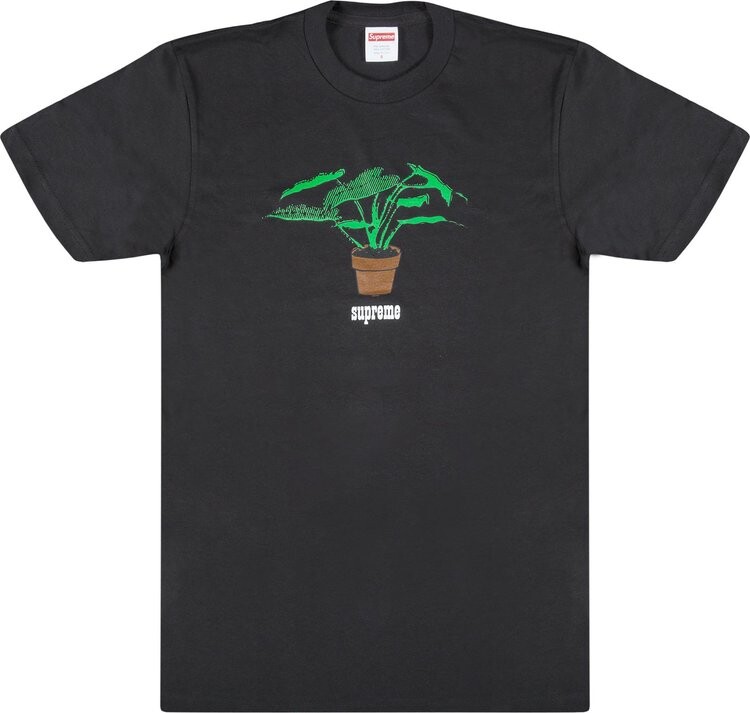 

Футболка Supreme Plant T-Shirt 'Black', черный