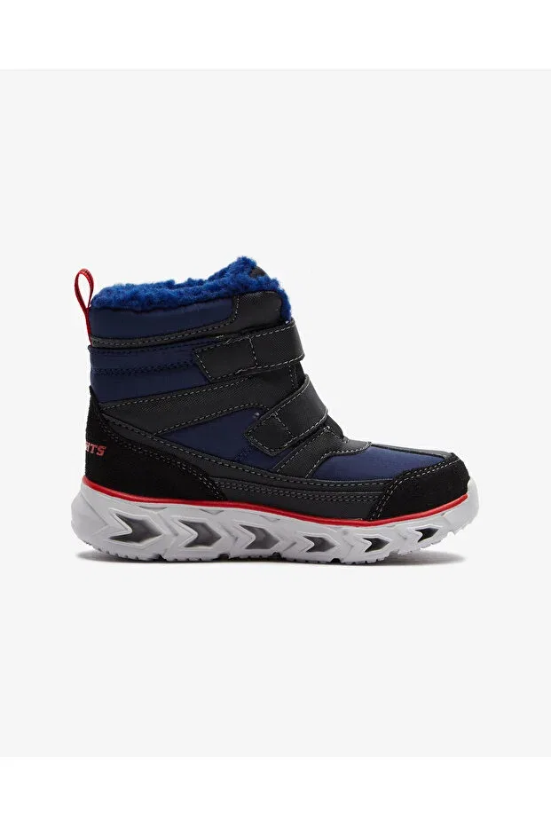 Детские ботинки для девочек на липучке Hypno - flash 2.0 - street breeze Skechers, Navy Blue — фото 2