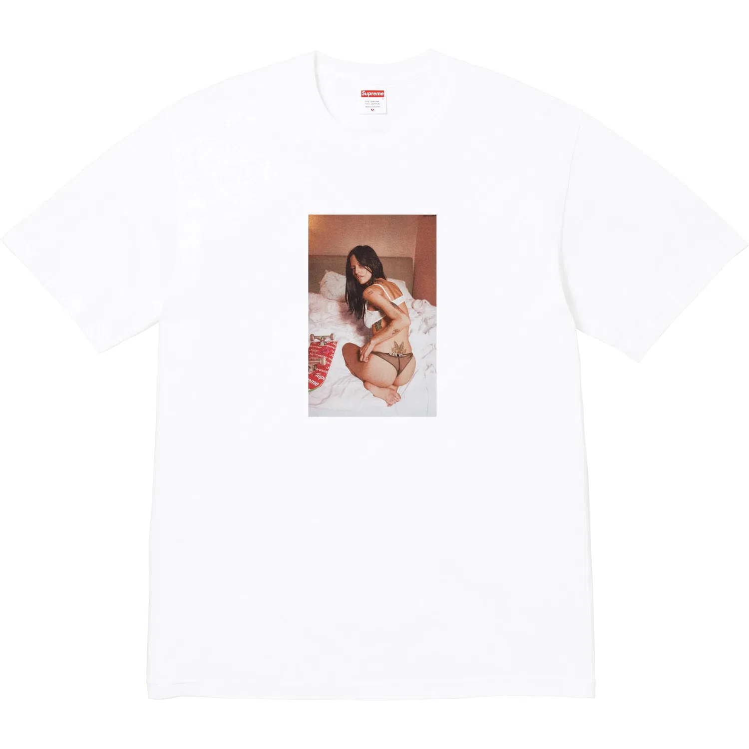 Детская футболка с коротким рукавом Supreme, White