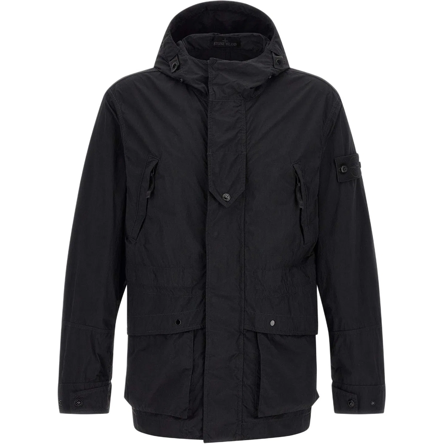 Мужская куртка с капюшоном Straight Fit STONE ISLAND