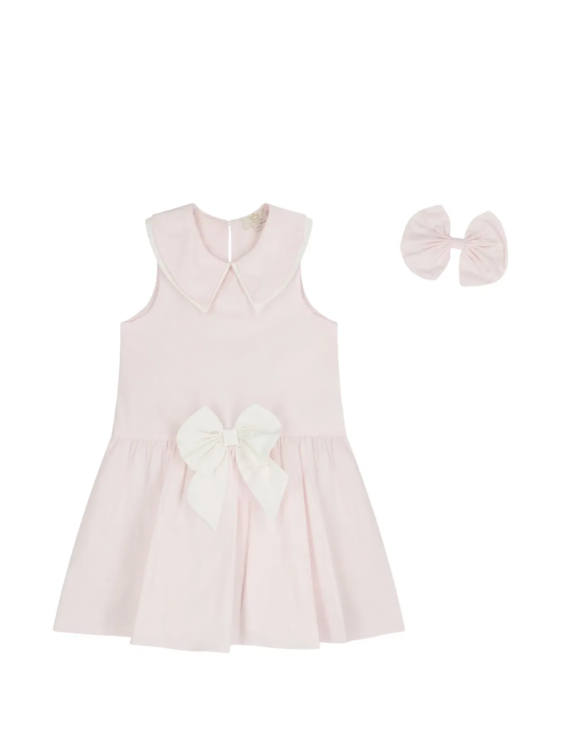 Комплект из платья и банта Cacharel Kids, розовый