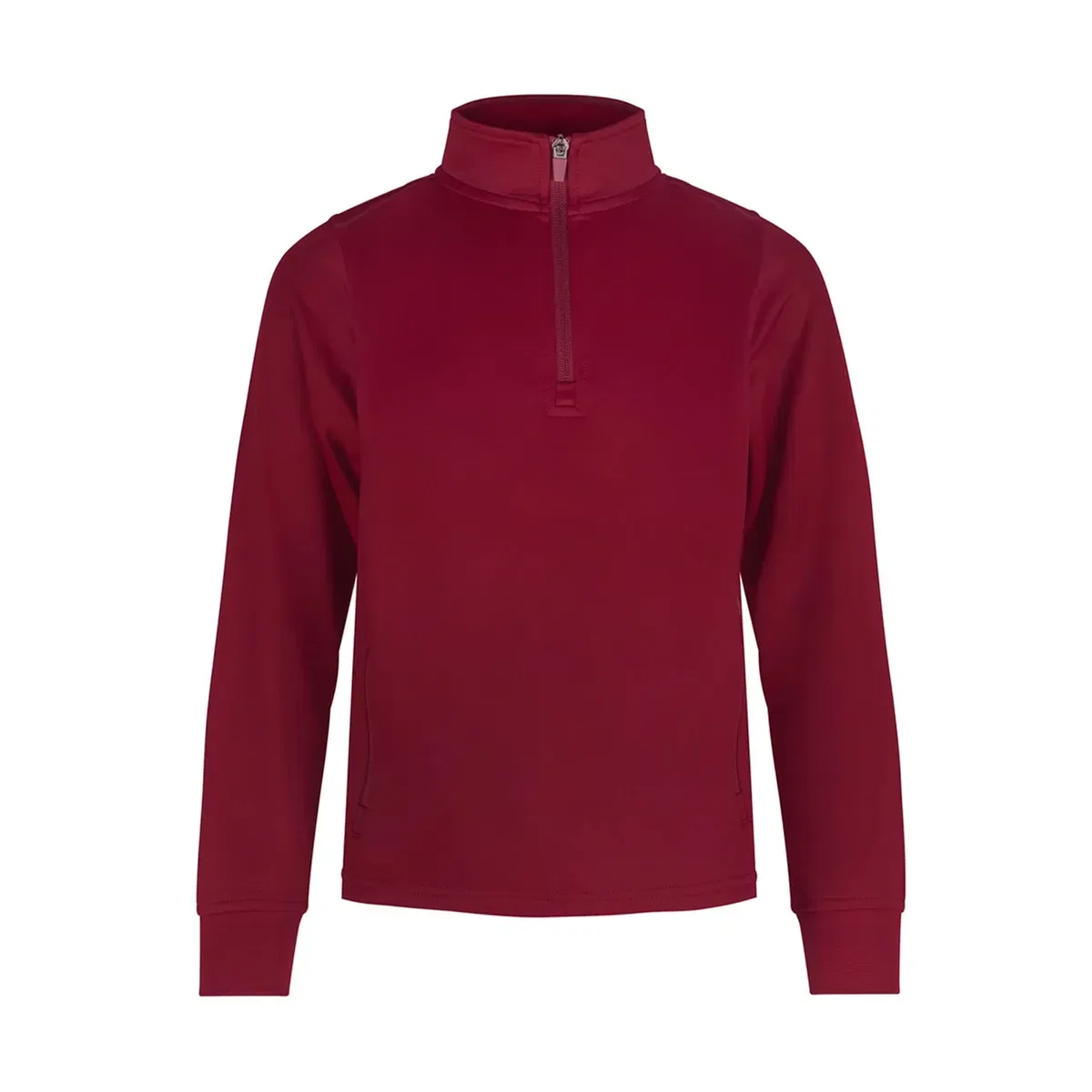 Футер с воротником Quarter Zip Finden & Hales, Burgundy