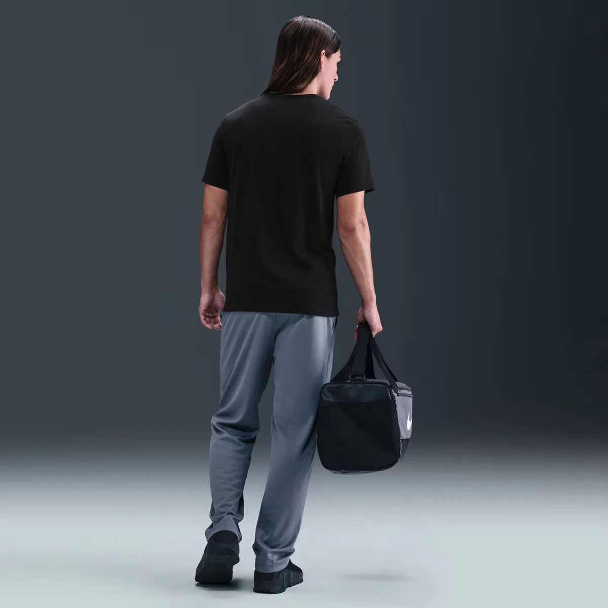 Мужская футболка, Dri-FIT Tee Pro Training, Nike, черный — фото 2