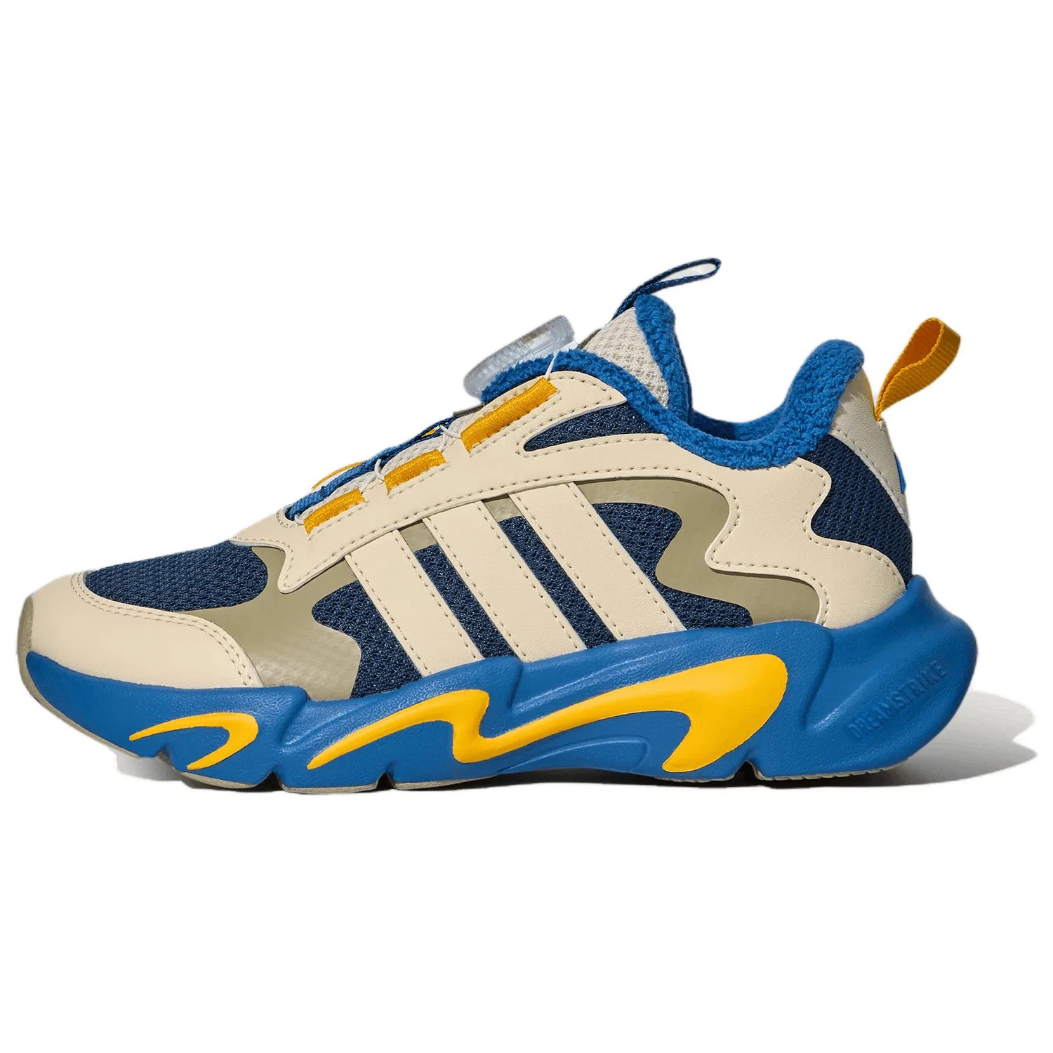 Детские кроссовки Adidas PLAYFLEX, Soft Ink Blue/Wonder White/Bright Gold