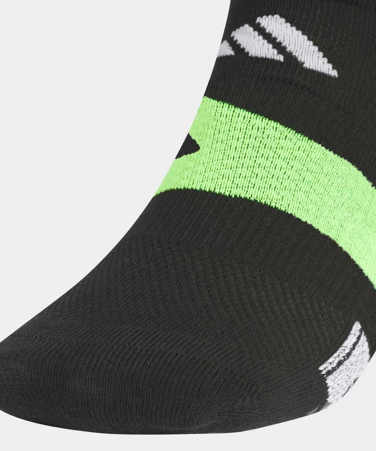 Мужские/женские спортивные носки для бега с арх-поддержкой, модель Running Performance Socks Adidas, Black — фото 3