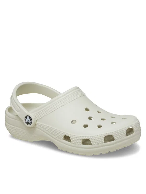 Шлепанцы Classic Clog K Crocs, кремовый — фото 2