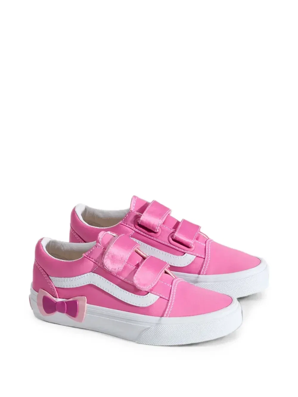Кроссовки Old Skool V с бантом Vans Kids, розовый