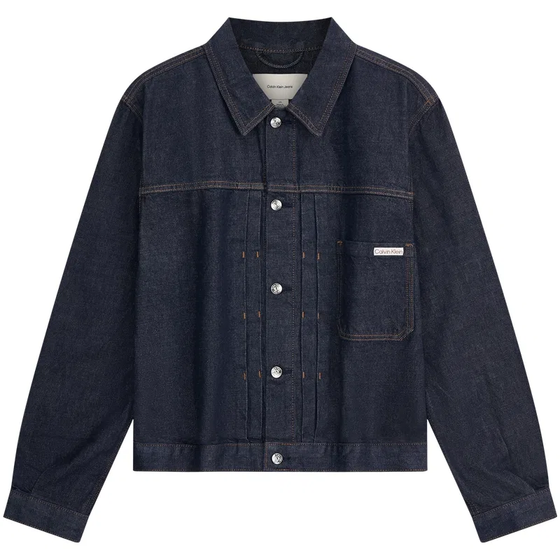Джинсовая куртка Calvin Klein, Denim Dark Blue