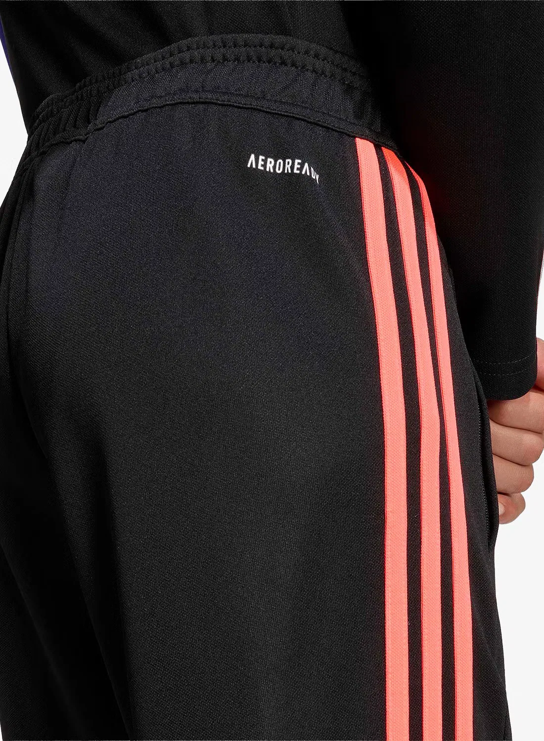 Штаны тренировочные с логотипом Adidas, черный — фото 4