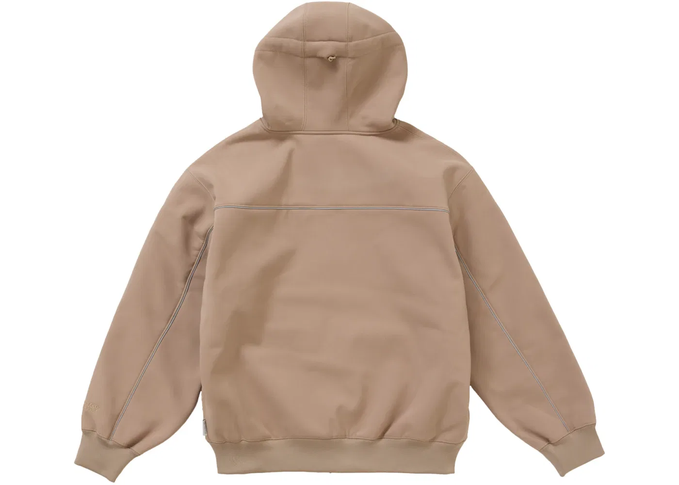 Мужская худи с капюшоном на молнии Windstopper Supreme, Taupe — фото 2