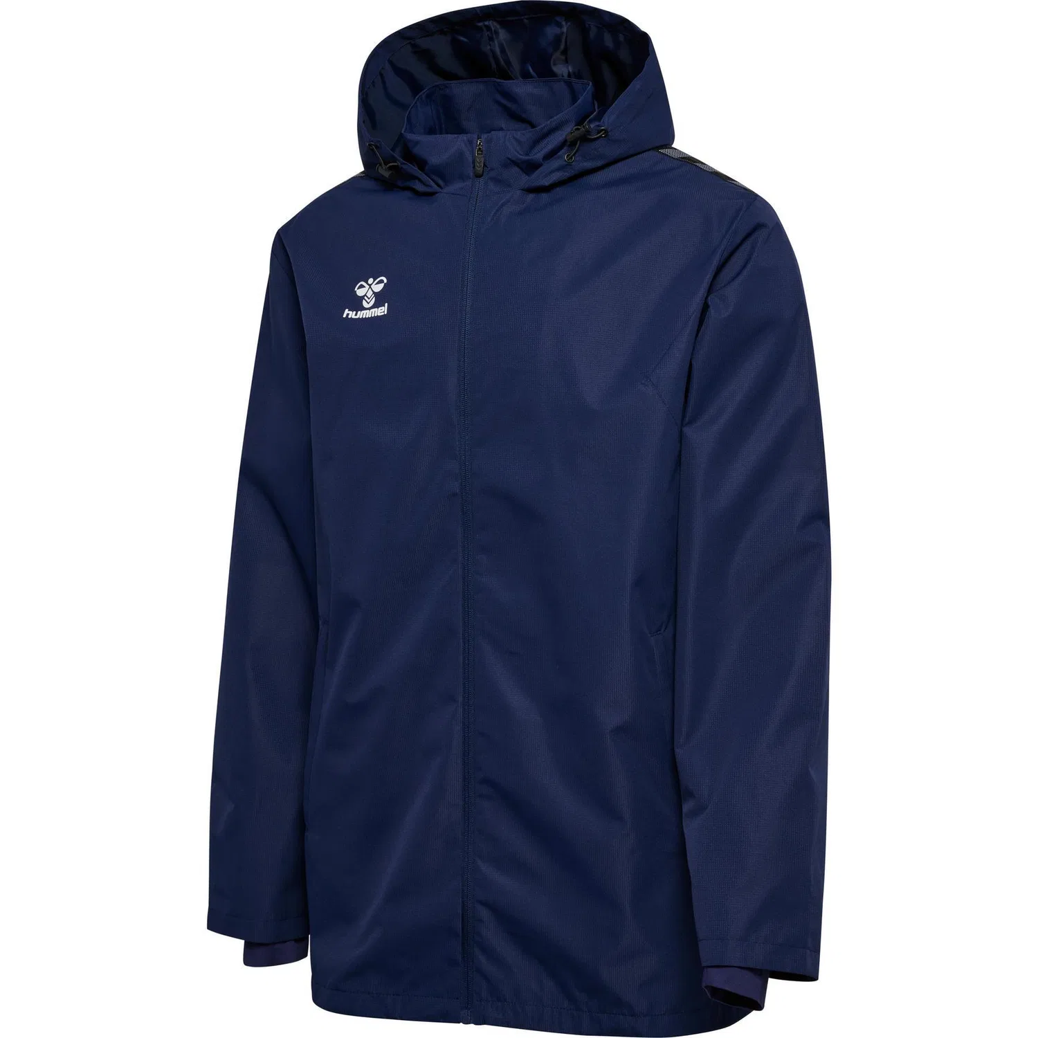 Детская дождевая куртка с капюшоном Hummel Authentic, Blue Navy