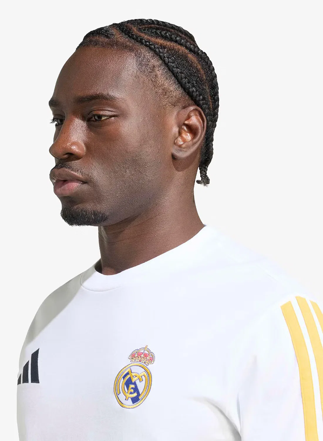 Футболка с коротким рукавом Real Madrid DNA Adidas, белый — фото 3