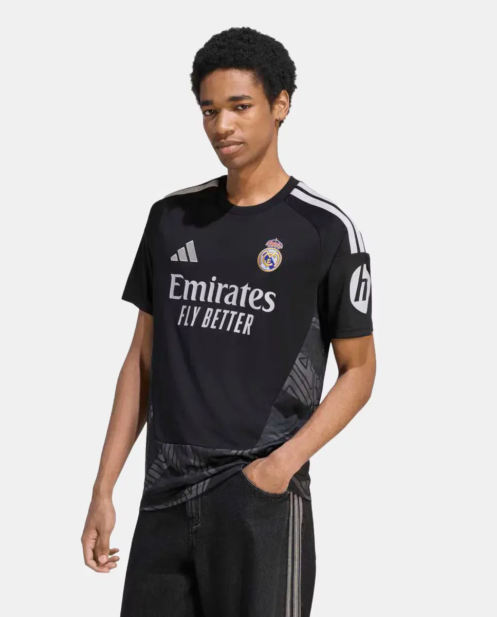 Мужская футболка вратаря с длинным рукавом Real Madrid CF 2026-2027 adidas, Negro