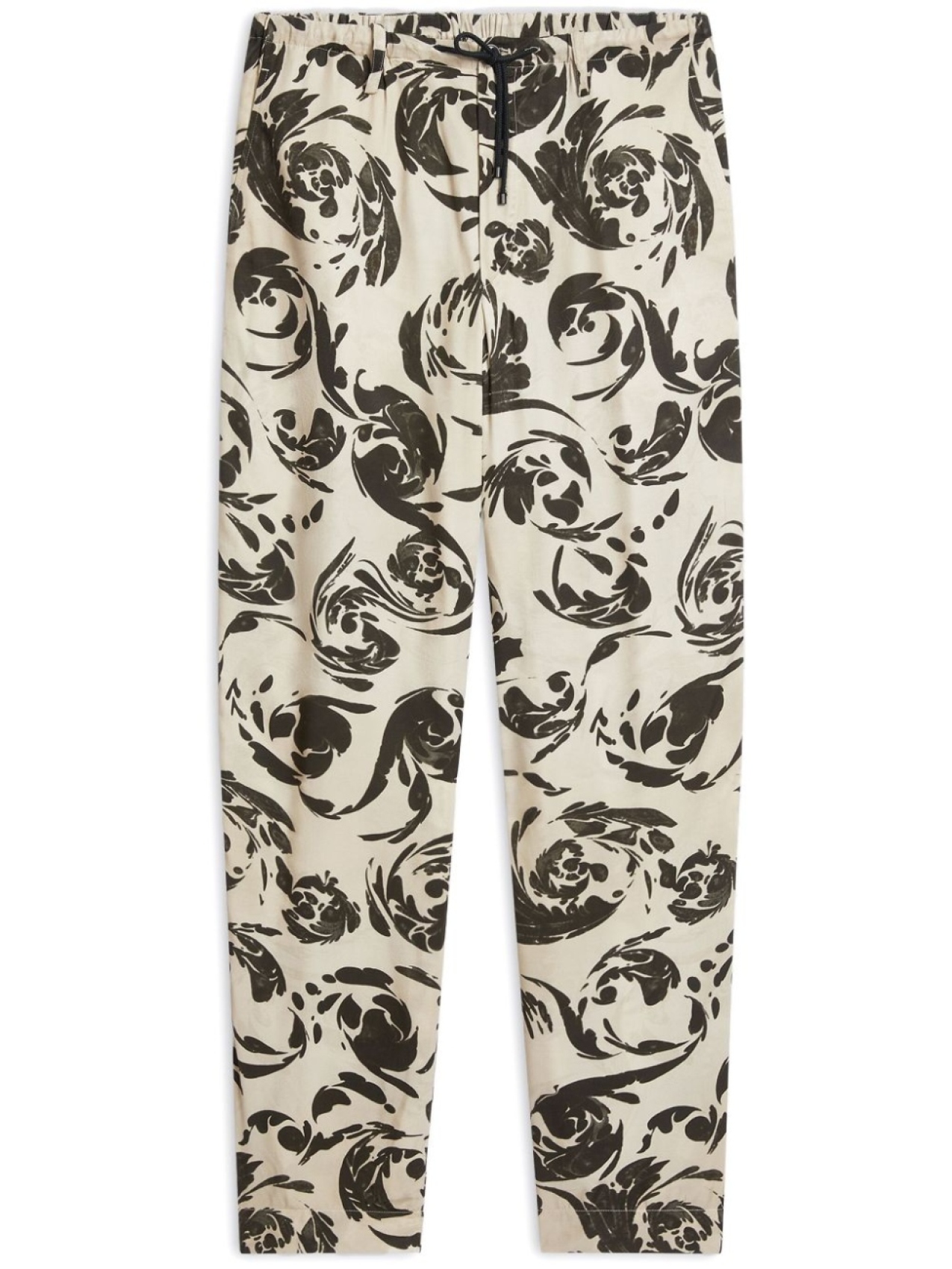 

DRIES VAN NOTEN брюки с принтом, черный