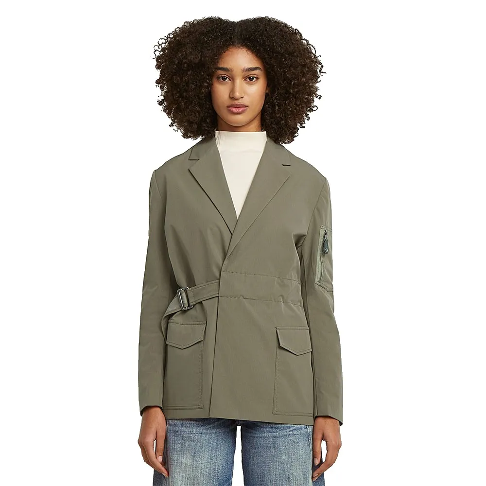 

Блейзер G-Star с поясом, зеленый