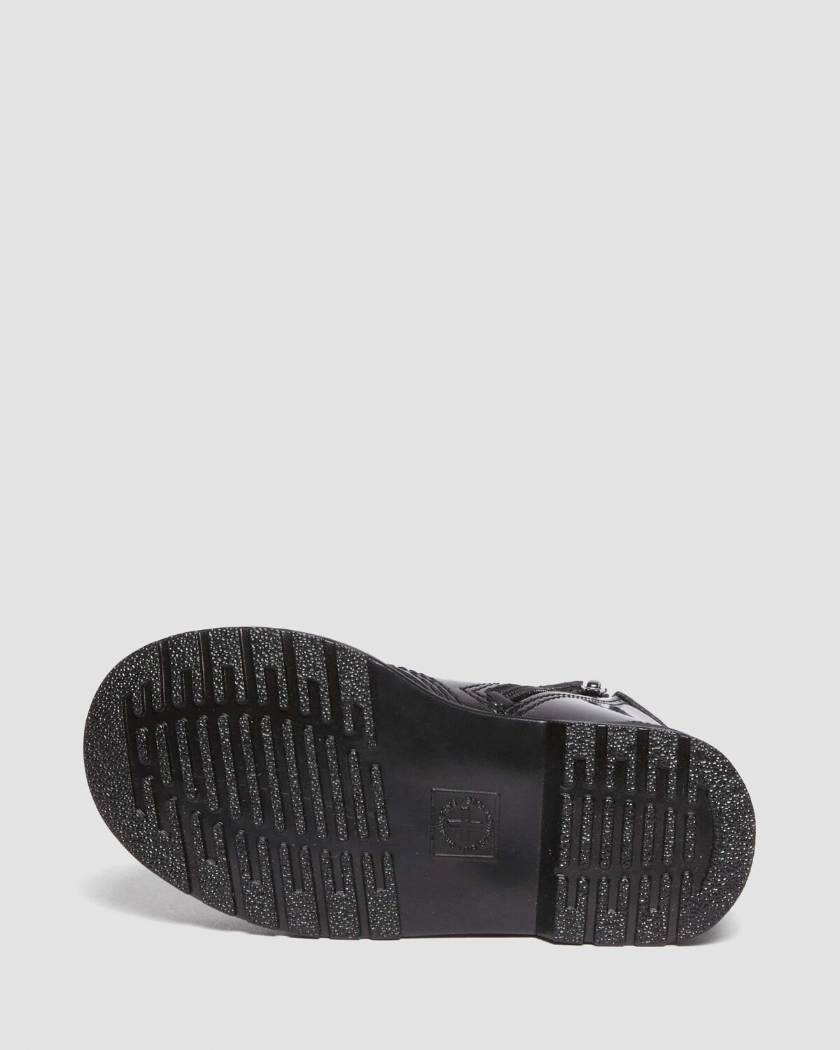 Лакированные кожаные ботинки на шнуровке Toddler 1460 Rainbow Dr. Martens — фото 3