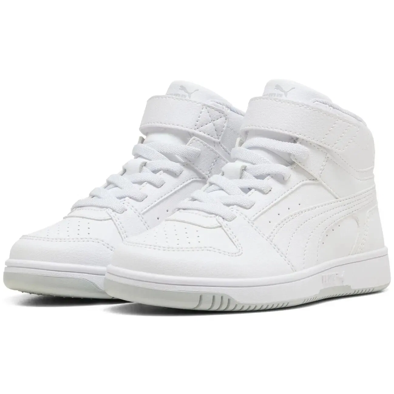 Детские кроссовки Puma Rebound Slam Mid Ac Ps, Weiß — фото 3