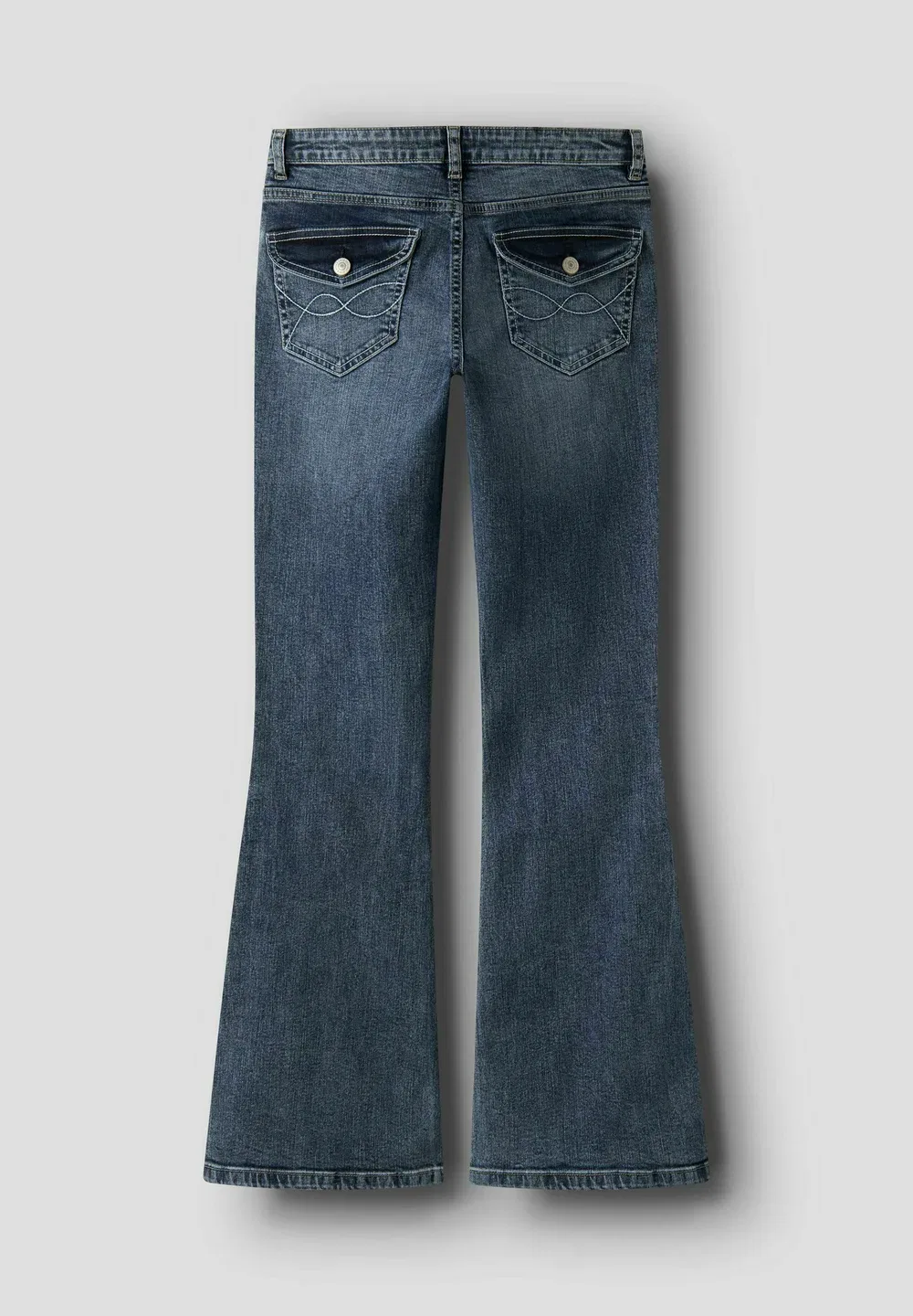 Джинсы-Клеш Lmtd, Medium Blue Denim — фото 4