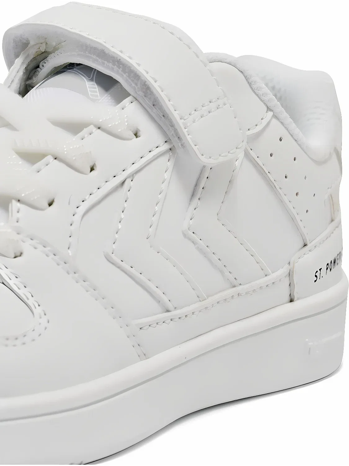 Кроссовки спортивные детские Power Play Jr Hummel, белый