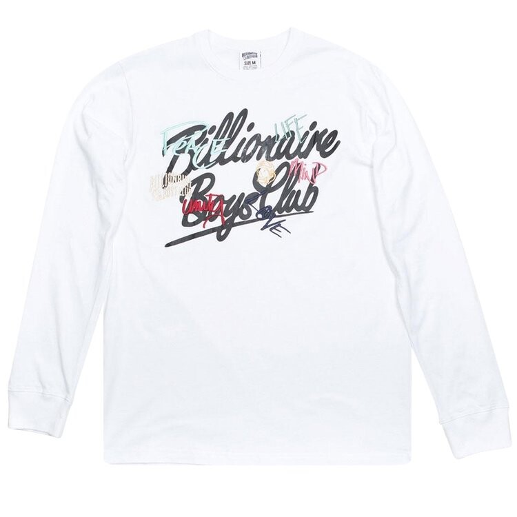 

Лонгслив Billionaire Boys Club United Long-Sleeve Tee 'White', белый