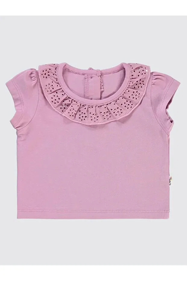 Детская футболка для девочек хлопковая Civil Baby, Lilac