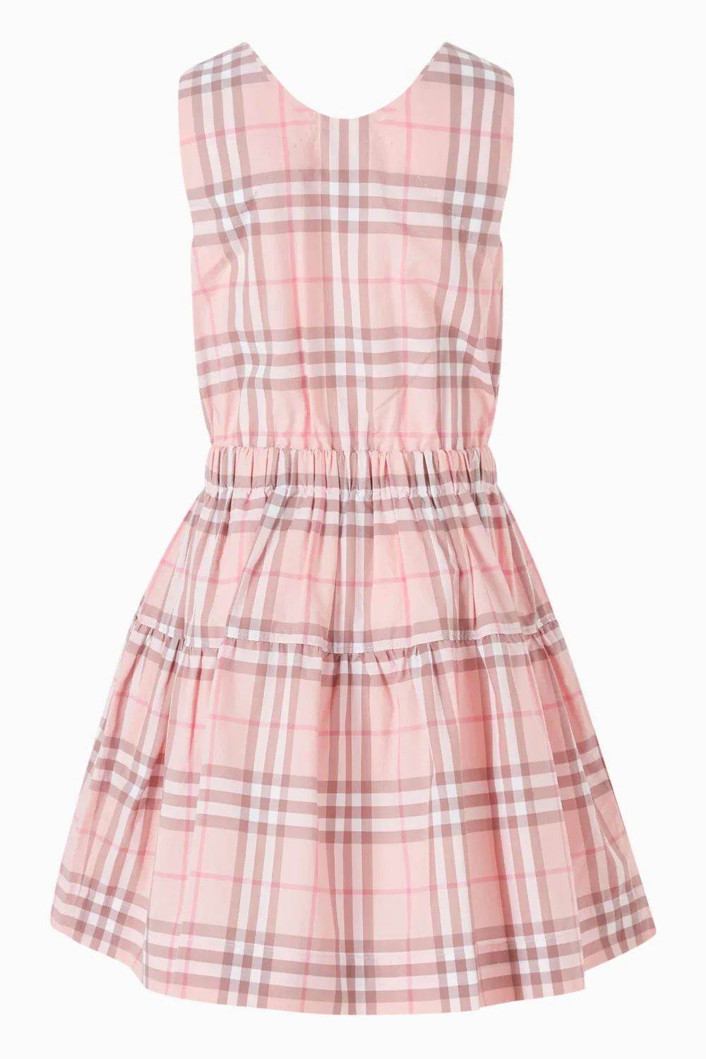 Платье с принтом в клетку Raven Burberry — фото 2