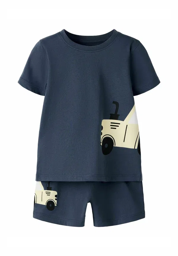 Брюки хлопковые Set - tracksuit bottoms Name It, Vintage Indigo, индиго