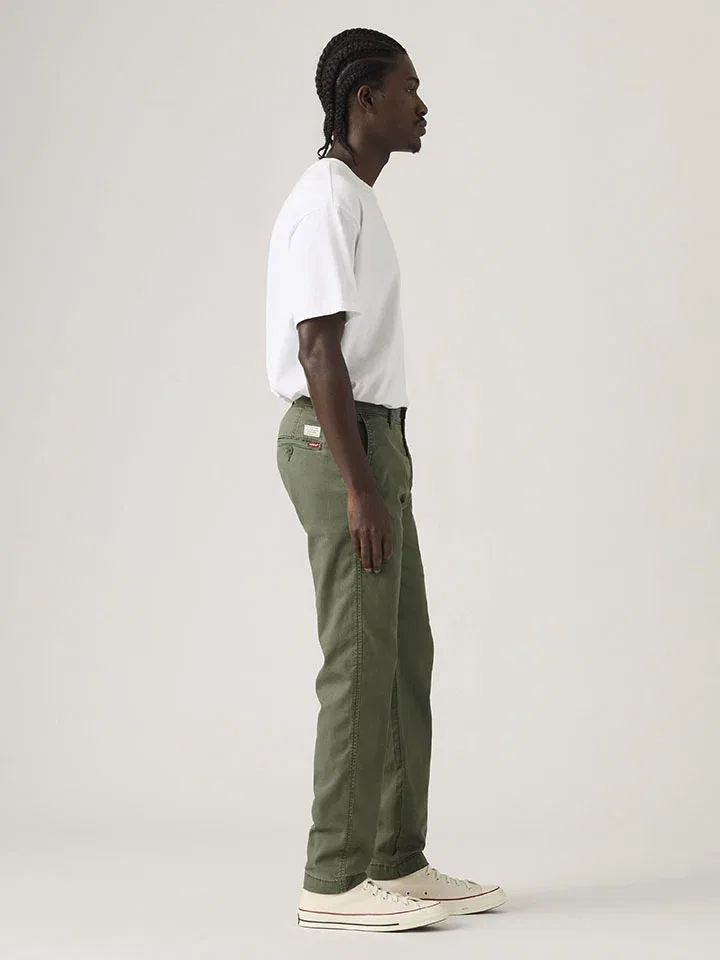 Мужские брюки slim fit Levi's, Khaki — фото 3