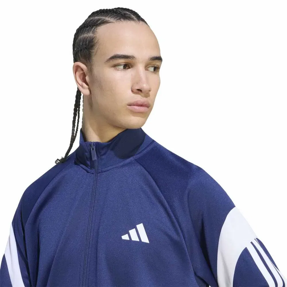 Женский спортивный костюм с молнией Teamsport Adidas, Blue — фото 4