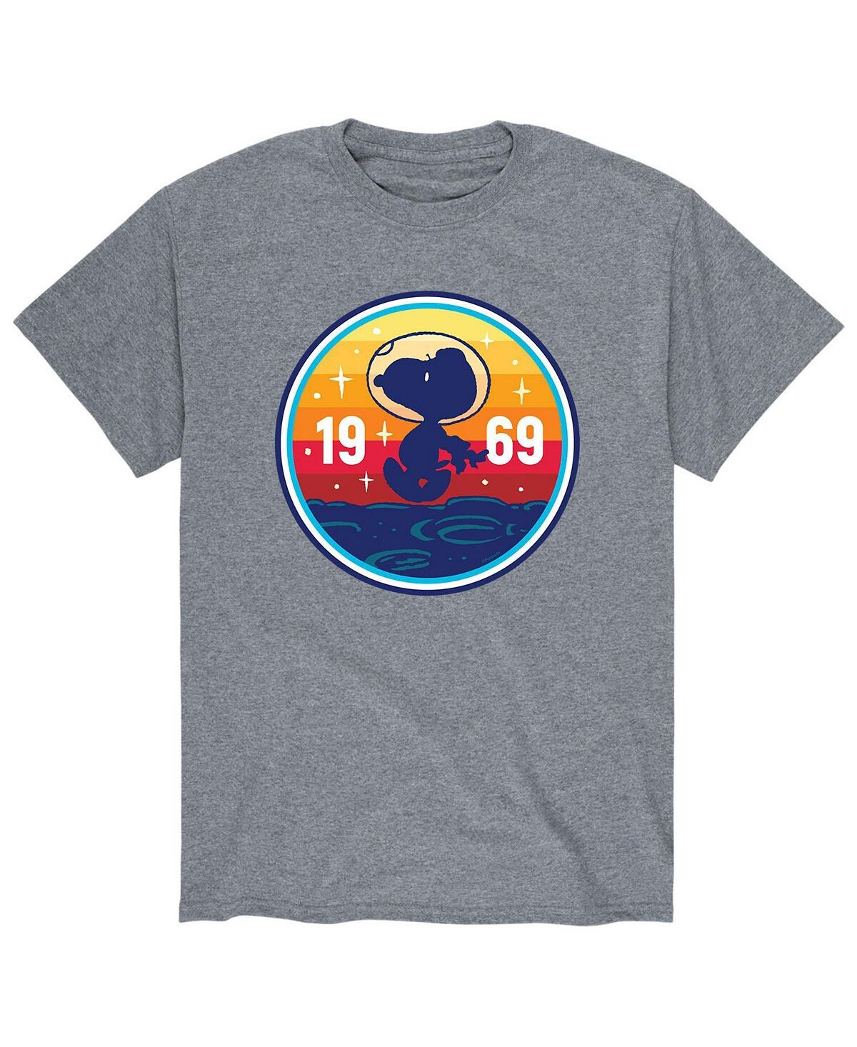 

Мужская футболка peanuts space 1969 AIRWAVES, серый